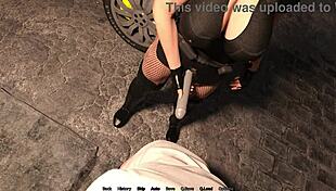 Hangover Driver Plays Anal Toys Game.