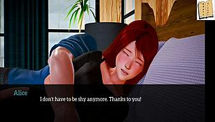 New family cartoon episode with teens and milfs