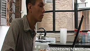 I love dressing up as a sissy slut in lingerie for anal play.