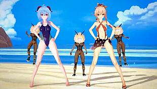 wanna see genshin characters getting fucked in hentai mmd?