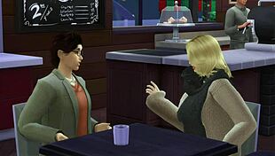 i have coffee with a friend while he fucks her in the bathroom