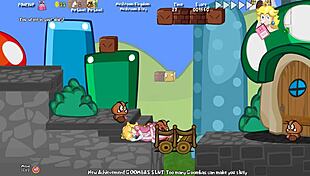 peach's untold tale with big boobs in hentai world 1-1 2 😍