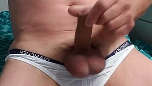 Gay Boy Enjoying Private Time In Underwear