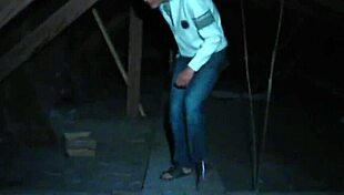 vlaska shows casual teen sex in the attic with nice view