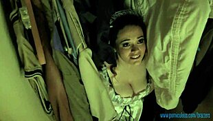 Big tits and uniform compilation with Aletta Ocean