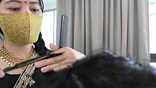 Horny indian barber roleplays