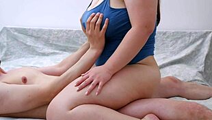 Big ass milf got a juicy creampie