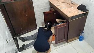 My wife does absurd things with the plumber