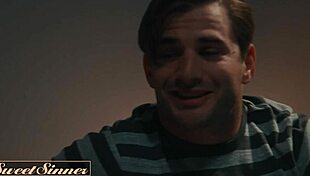 nathan throat-fucks ex-gf harley before stretching her pussy