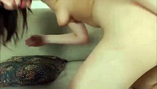 can you believe this horny teen keeps cumming on webcam?