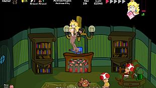 peach's untold tale with big boobs in hentai world 1-1 2 😍