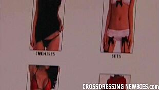 I love dressing up as a sissy slut in lingerie for anal play.