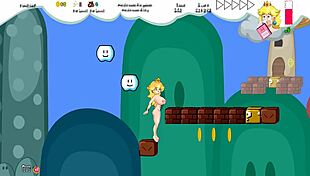 peach's untold tale with big boobs in hentai world 1-1 2 😍