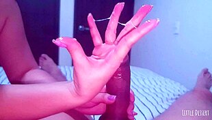 Step sister massages neighbor's prostate!