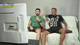 brazilian gay loses bet but wins friend’s bareback ass pounding