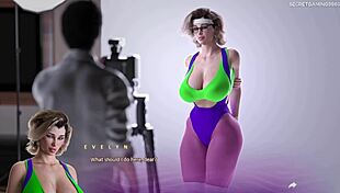 Stepmom with huge tits in 3d anime