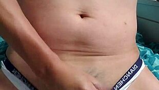 Gay Boy Enjoying Private Time In Underwear