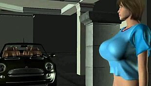 Yuna-Sensei Visits Home For Big Ass Bondage In Hentai