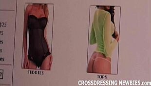 I love dressing up as a sissy slut in lingerie for anal play.