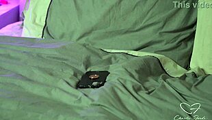 Charlie finger fucks herself in sexting video