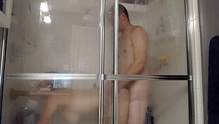 Watch us fuck in the shower with toys?