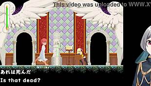 What’s behind the Castle of Temptation game with machine-translated anime subtitles?