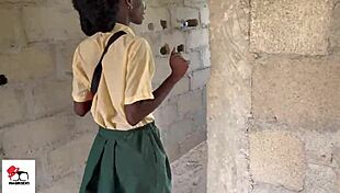 Sexy Teen Student Caught Masturbating Around the Bush in Wild Heat