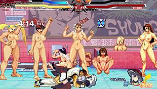 Dongwan Battles Warugiria In Paid Hentai Sex With Cumshot Action