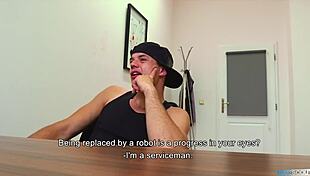 wanna see this hunk czech man getting bareback fucked for cash