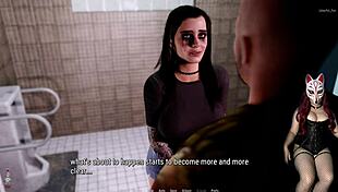 Rough Blowjob In Public Toilet