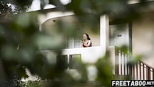 Whitney Wright Invites Creepy Stalker for Rough Deepthroat Fucking