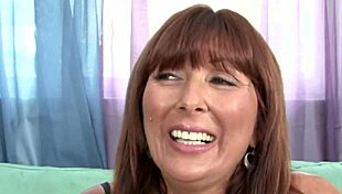 Is your stepmom Desi Foxx flirting with that big black cock in the parking lot?