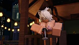 Catgirl craves rough sex and gets creampied.