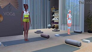 lustful lesbian sluts dirty sex gym