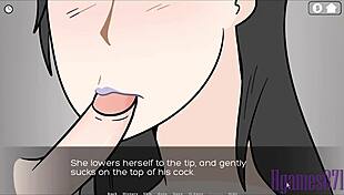 part 9 of the business of loving brings more anime dating hentai action 💕