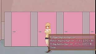 college lady fucks men in new hentai game