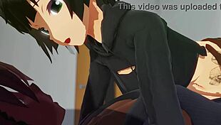 watch this petite latina ride that big black cock in her casting interview, creampied in 3d hentai style