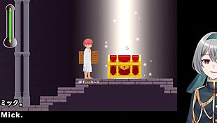 What’s behind the Castle of Temptation game with machine-translated anime subtitles?