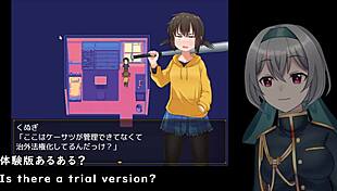 kunugi-chan's life crashes! machine translated subtitles in garage with crossdressing anime