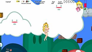 peach's untold tale with big boobs in hentai world 1-1 2 😍