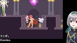 What’s behind the Castle of Temptation game with machine-translated anime subtitles?