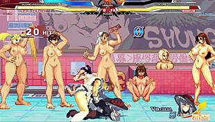 Dongwan Battles Warugiria In Paid Hentai Sex With Cumshot Action