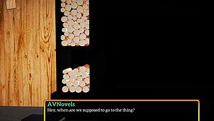 My new family 397 features brunette with big tits in erotic cartoon adventures