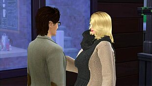 i have coffee with a friend while he fucks her in the bathroom