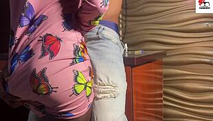 Ebony Aunty Craves My Touch