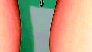 Asian Amateur's Tight Pussy Drips After Watching Sex Video