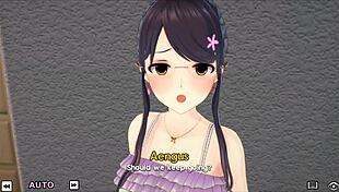 in the special harem class, violet explores desires with classmates