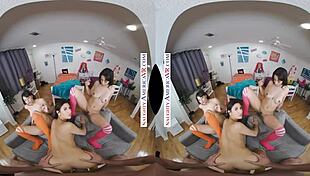 Brooklyn Gray Gianna Dior Liv Wild Fuck In Vr