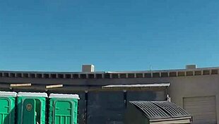 cum-loving redhead swallows at porta gloryhole, part 3