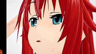 Watch this hentai blowjob in Devil Academy parody